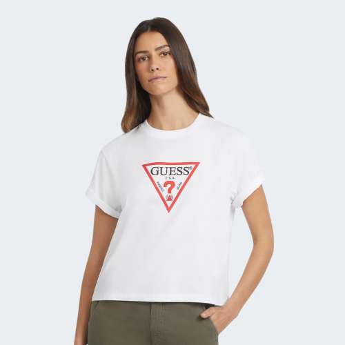 T-SHIRT GUESS GJ SS CN BOXY ICONIC G011