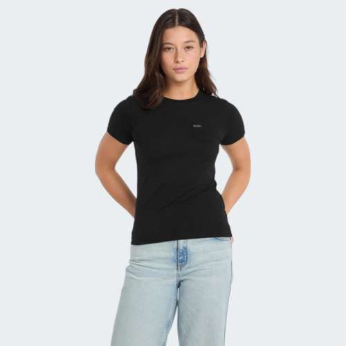 TSHIRT GUESS SLIM OKT JBLK