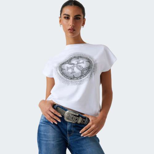 TSHIRT GUESS CN SS 4G SHADED HOTFIX