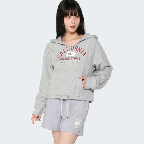  HOODIE GUESS GJ  NOTCH NECK