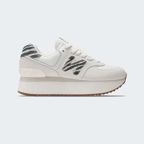 NEW BALANCE 574 + W SEA SALT/MOONBEAM/AN PRIN