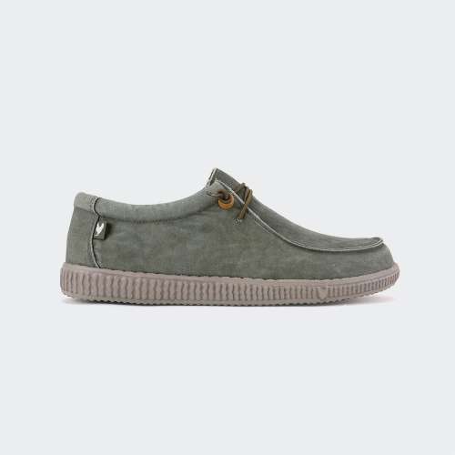 SAPATOS PITAS WALLABI WASHED KAKI