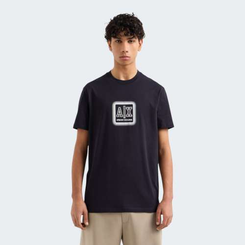 TSHIRT ARMANI AX DEEP NAVY