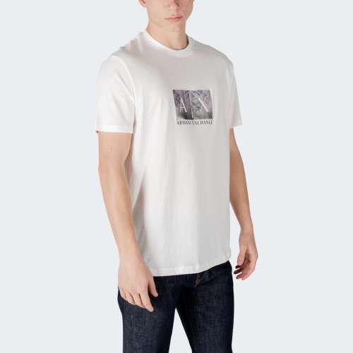 TSHIRT ARMANI AX OFF WHITE