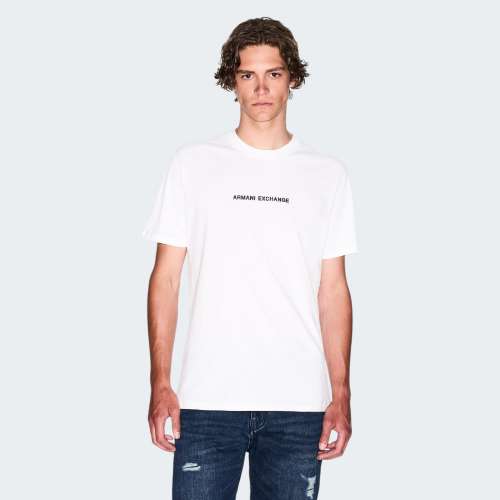 TSHIRT ARMANI AX OFF WHITE