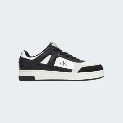 TENIS CALVIN KLEIN BASKET BRIGHT WHITE/BLACK