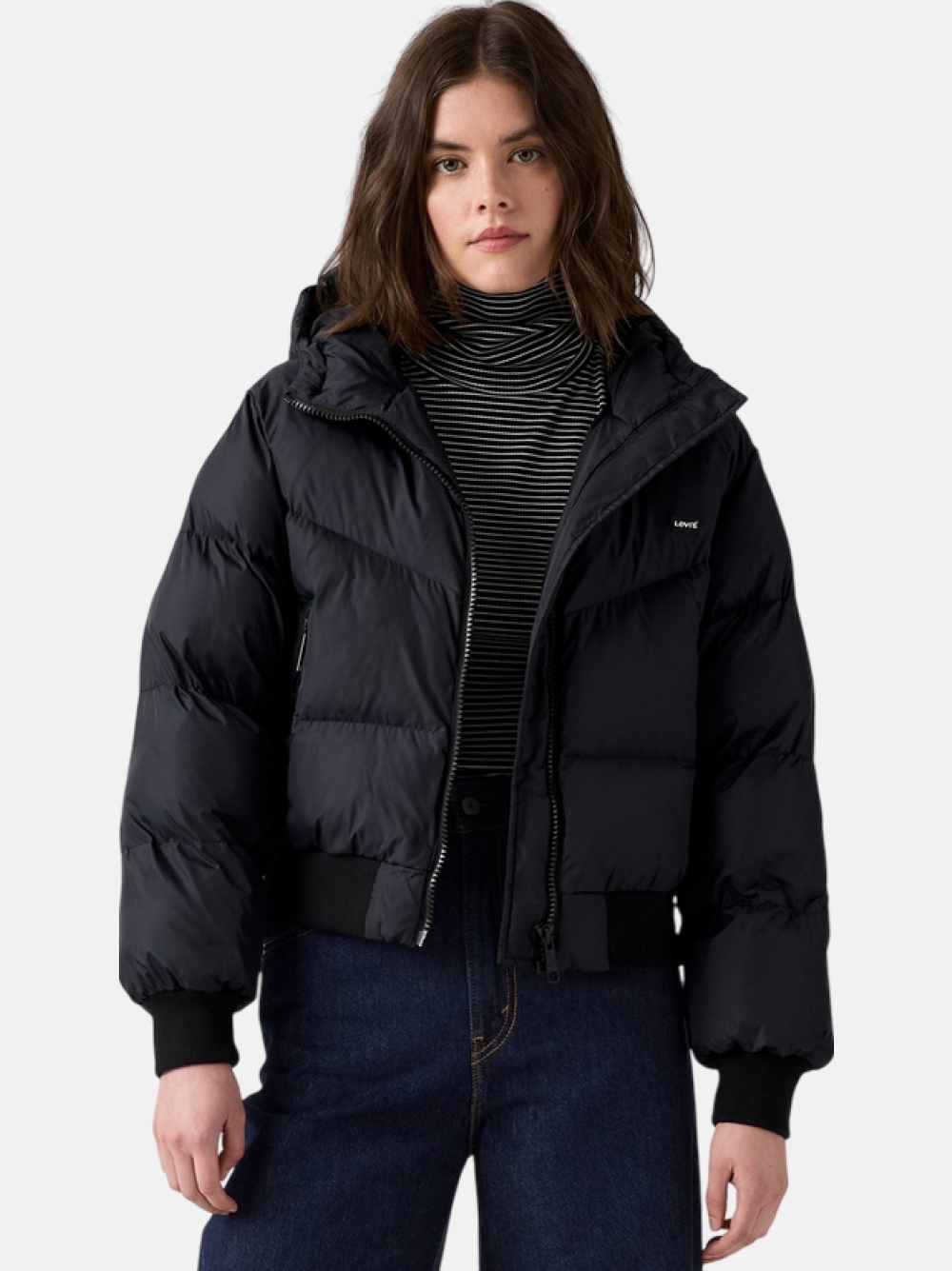 BLUSAO LEVIS BRAND NOE WESTERN CROP PUFFER