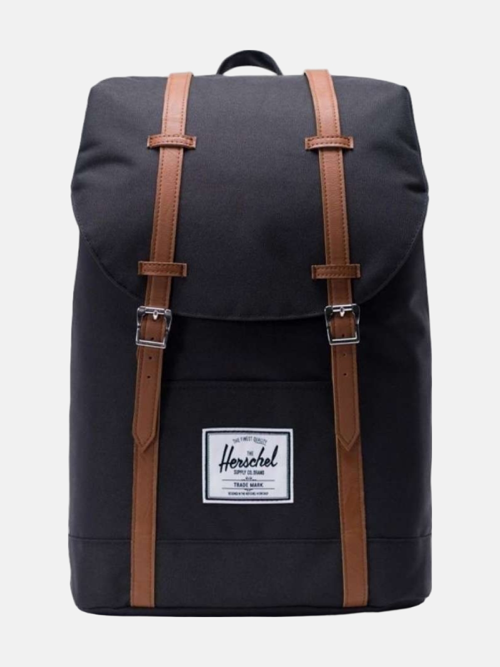 MOCHILA HERSCHEL RETREAT BLACK/LEATHER