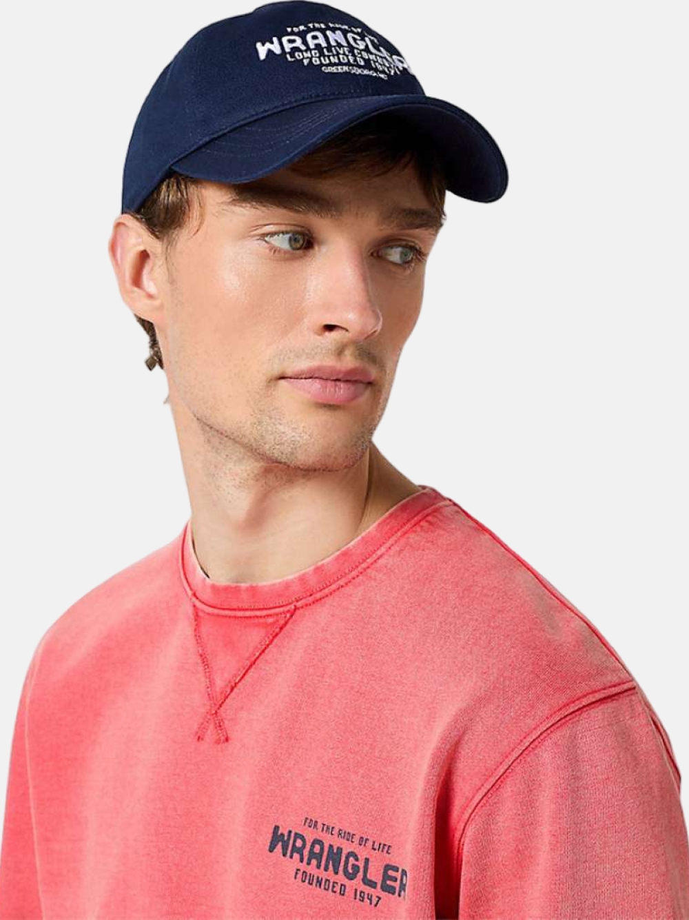 BONÉ WRANGLER LOGO NAVY