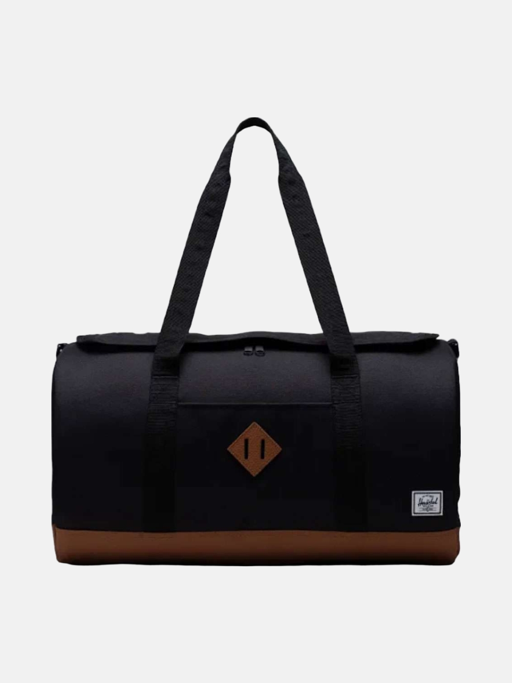 SACO HERSCHEL HERITAGE DUFFLE BLACK/CHICORY COFFER