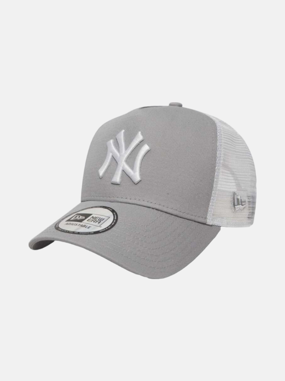 BONÉ NEW ERA NEW YORK YANKEES CLEAN TRUCKER GREY/WHITE
