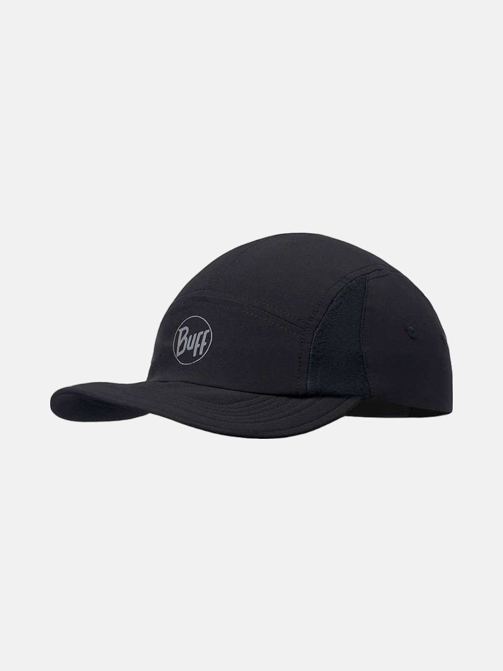 BONÉ BUFF 5 PANEL SOLID BLACK