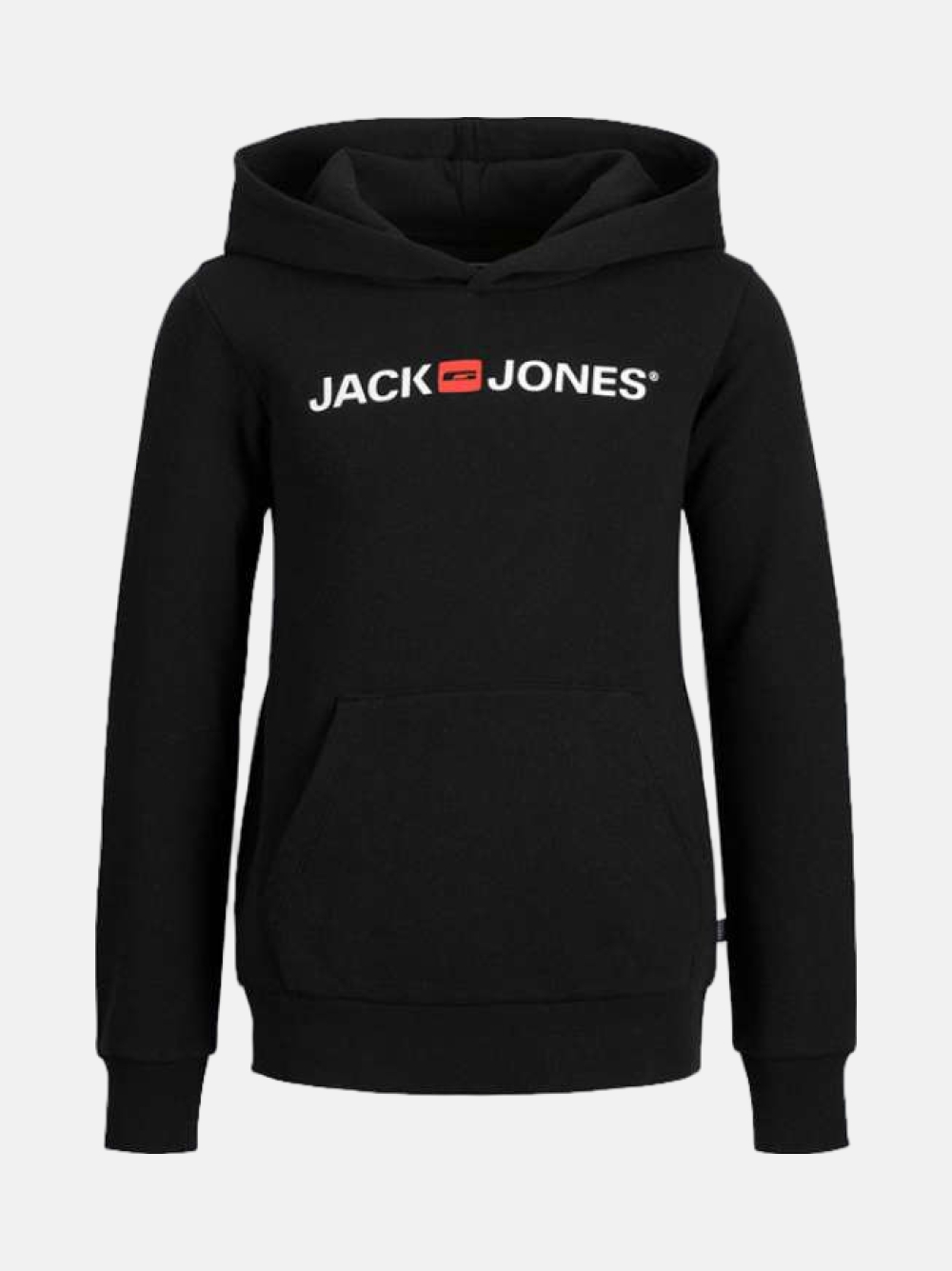 HOODIE JACK & JONES ECORP OLD LOGO BLACK