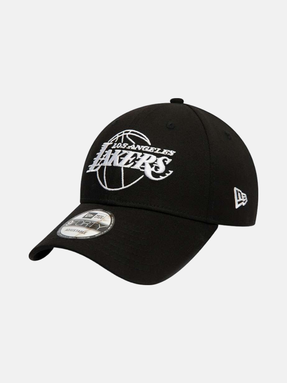 BONÉ NEW ERA LOS ANGELES LAKERS BLACK/WHITE