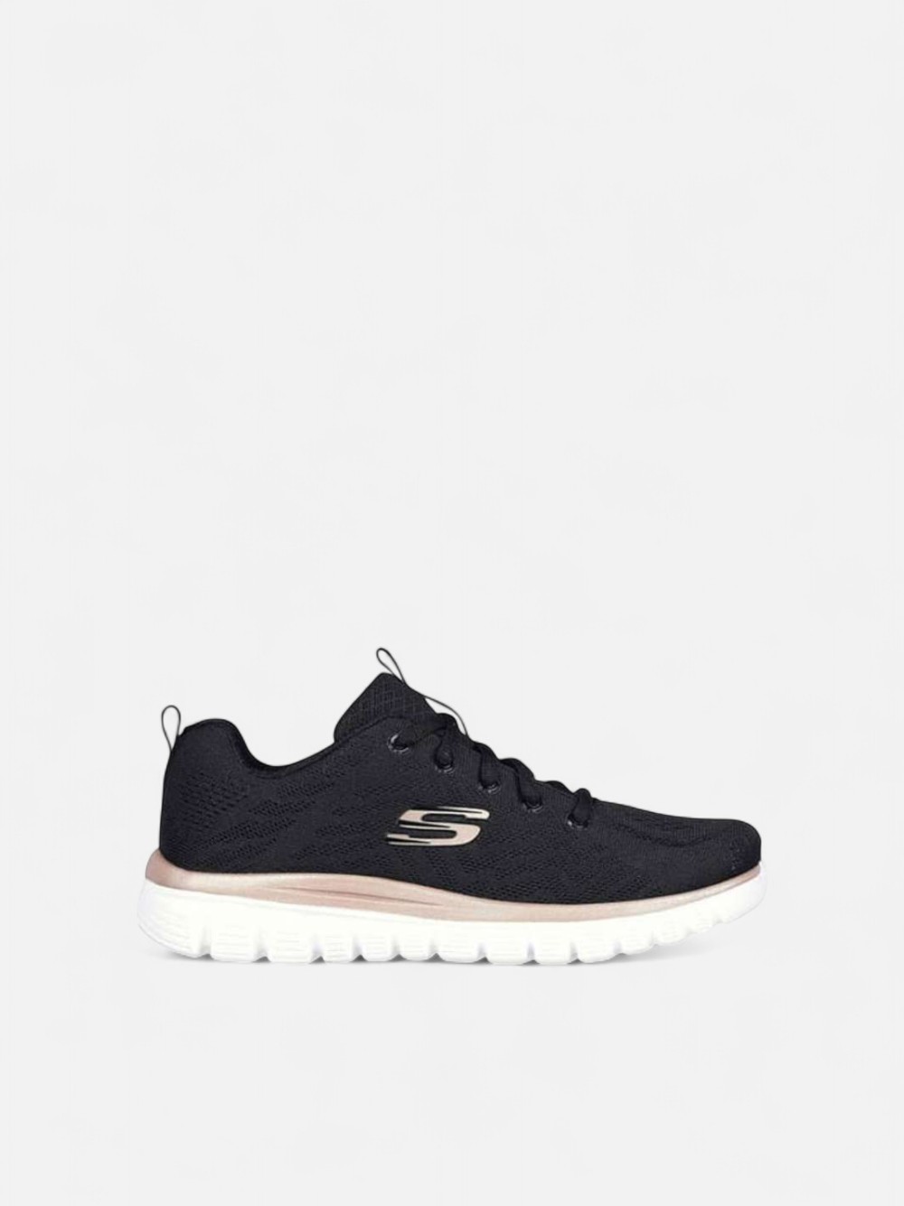 SKECHERS GET CONNECTED BLACK/GOLD