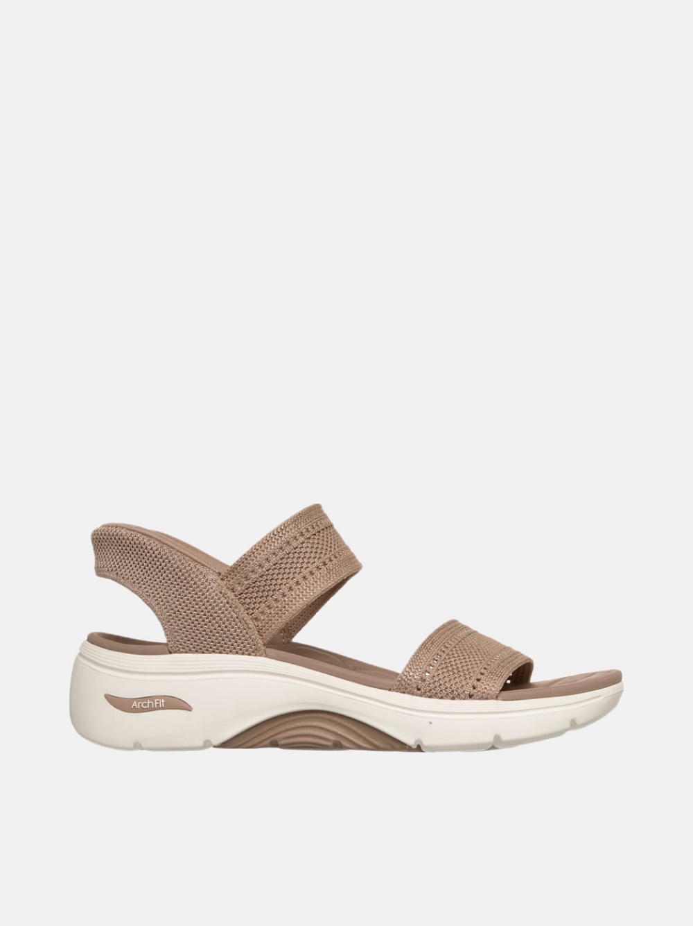 SANDÁLIAS SKECHERS GO WALK ARCH FIT 2.0 TAN