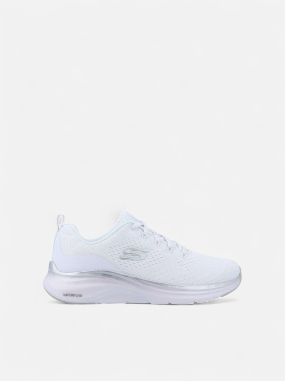 SKECHERS VAPOR FOAM WHITE/SILVER