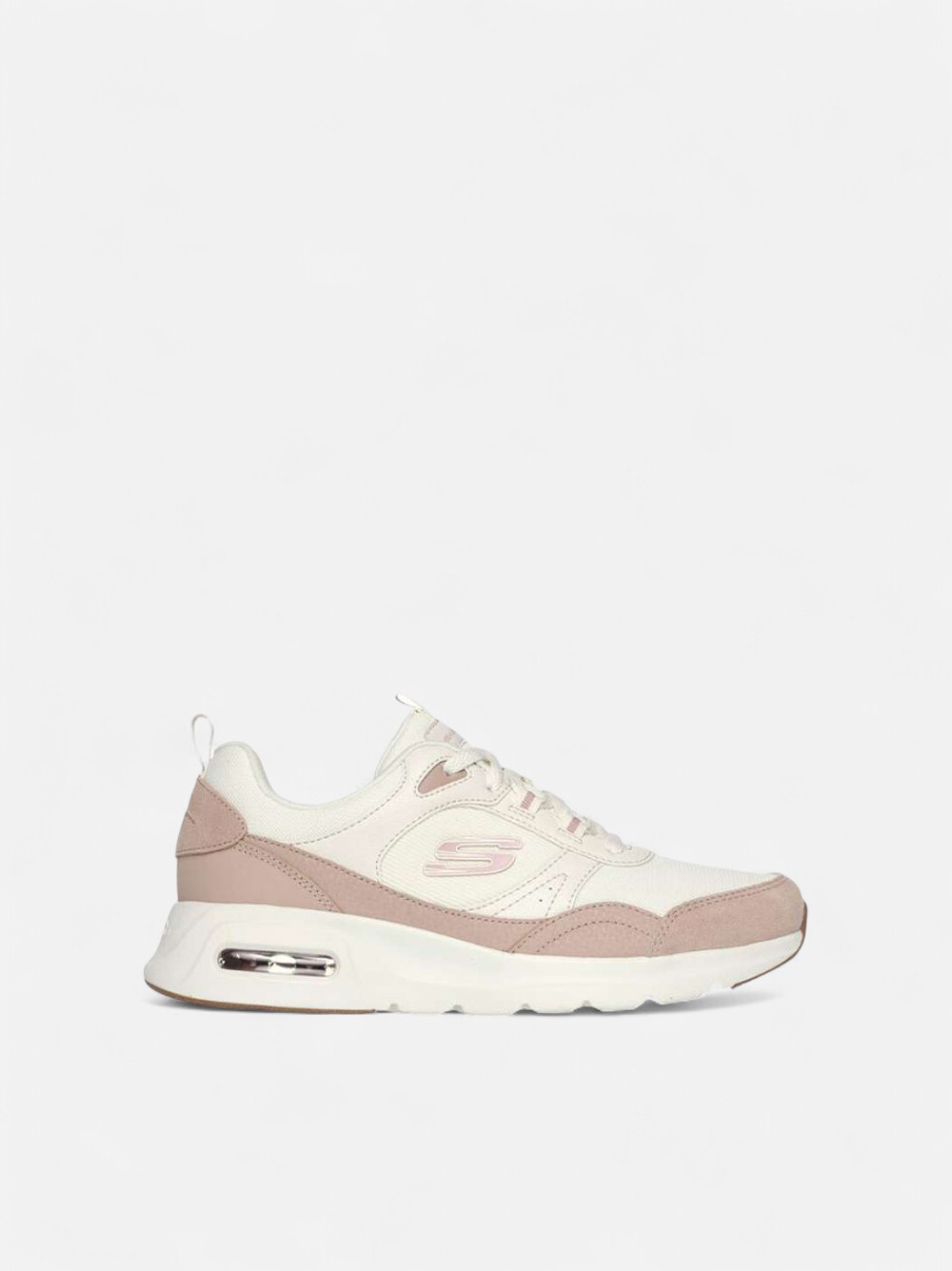 SKECHERS SKECH AIR COURT NATURAL TAUPE