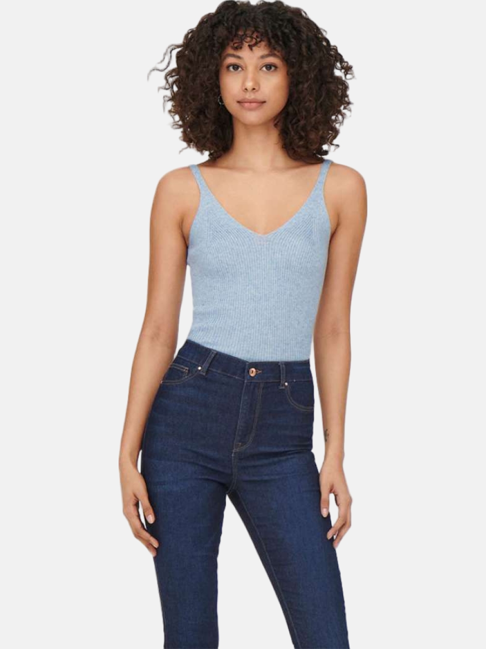 TOP ONLY LINA CASHMERE BLUE