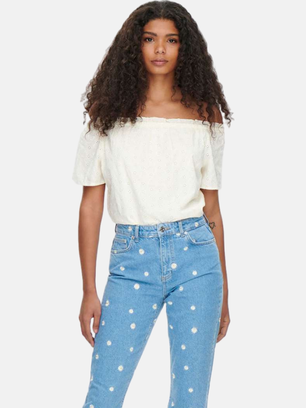 BLUSAS ONLY SANDY CREME