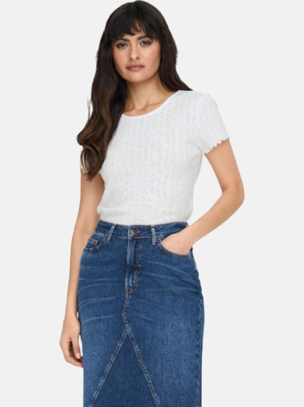 TSHIRT ONLY ONLCARLOTTA WHITE