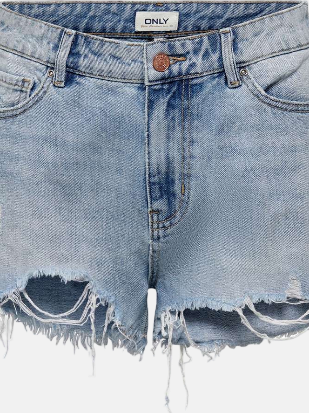 CALÇÕES ONLY PACY LIGHT BLUE DENIM