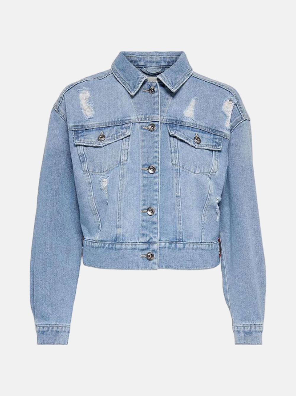 CASACO ONLY MALIBU LIGHT BLUE DENIM