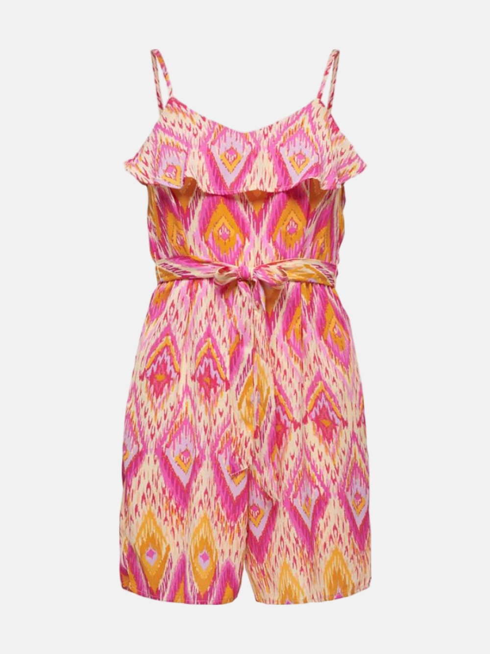 MACACÃO ONLY ALMA LIFE POLY SHORT RASPBERRY ROSE