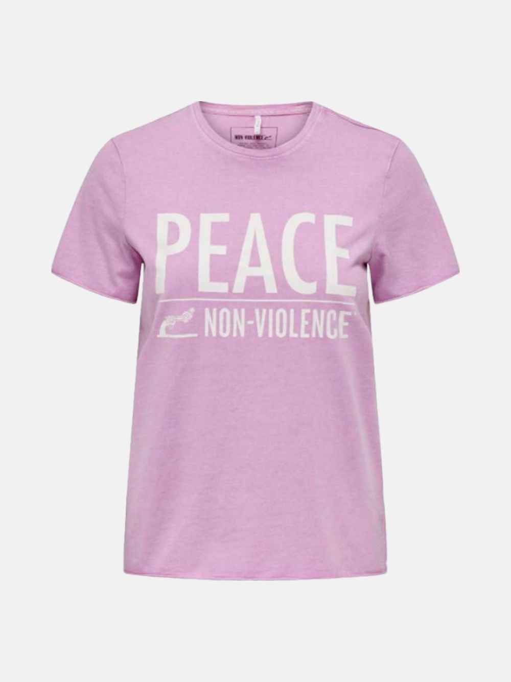TSHIRT ONLY NON VIOLENCE MULHER ORCHID BOUQUET