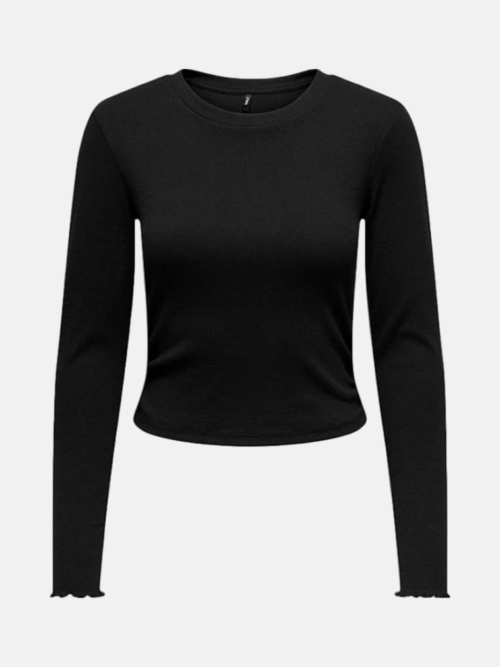 CAMISOLA ONLY REGULAR FIT O-NECK BLACK
