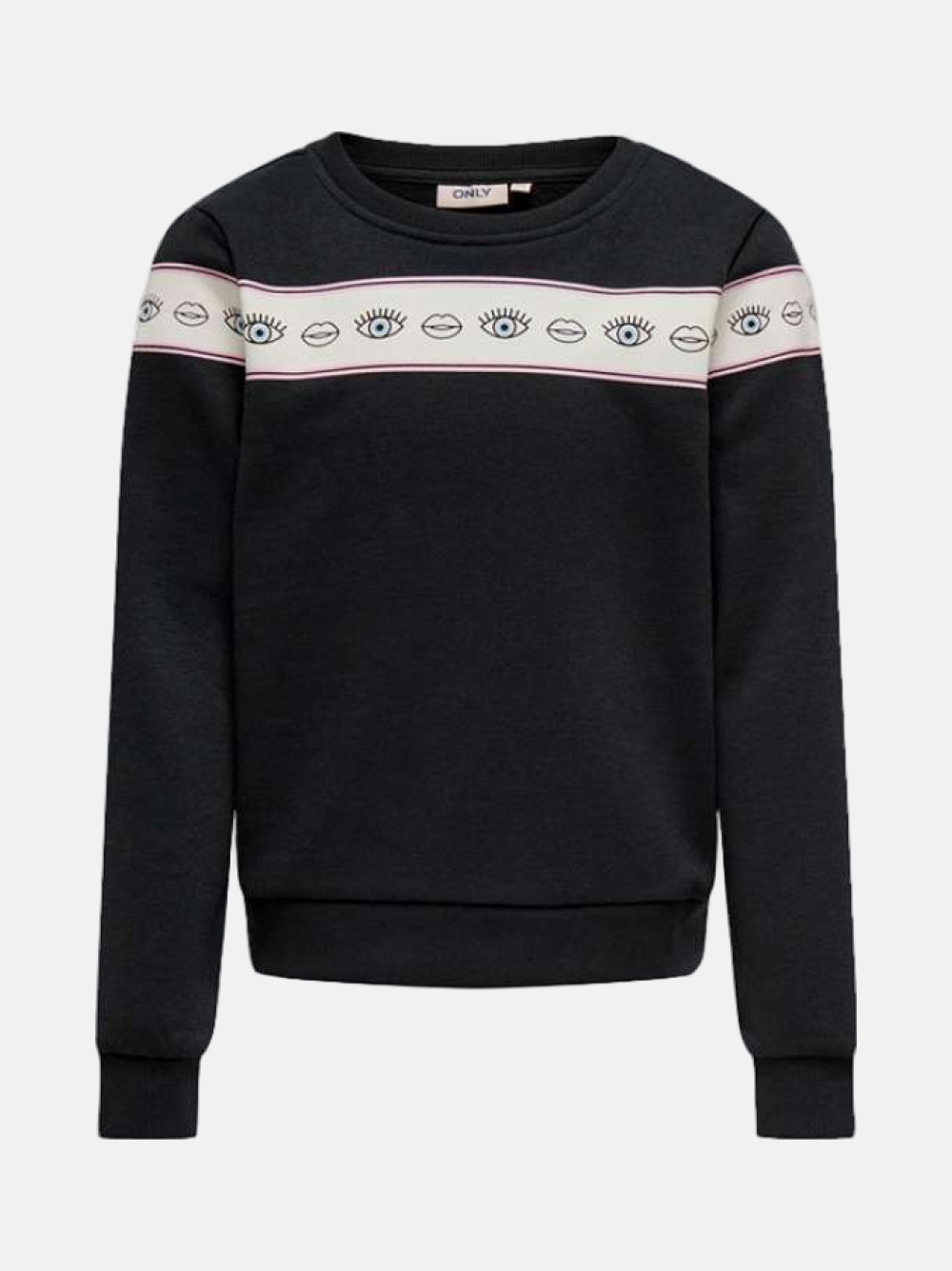 SWEATSHIRT ONLY K ELLIS BLACK