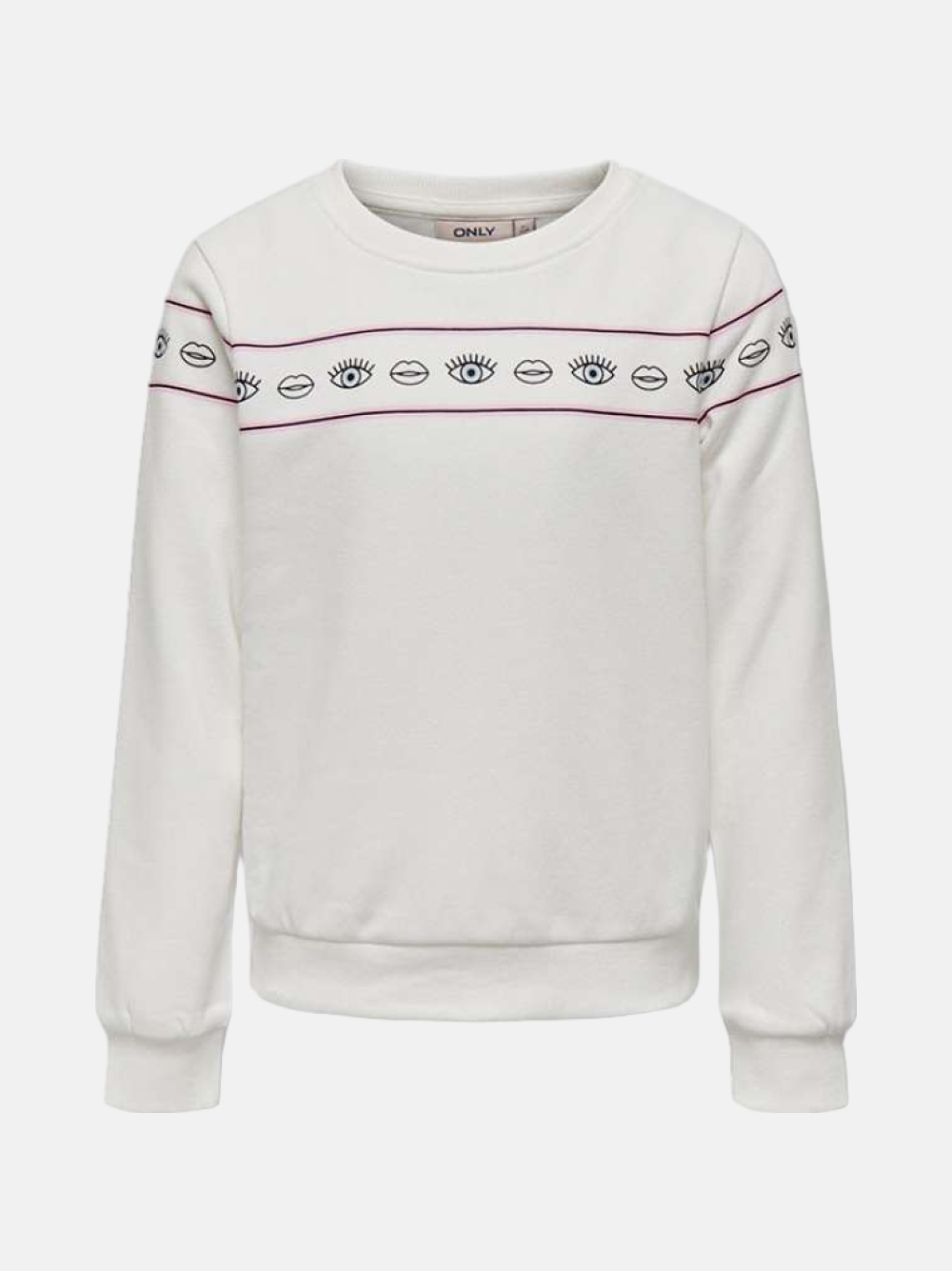 SWEATSHIRT ONLY KOGELLIS CLOUD DANCER