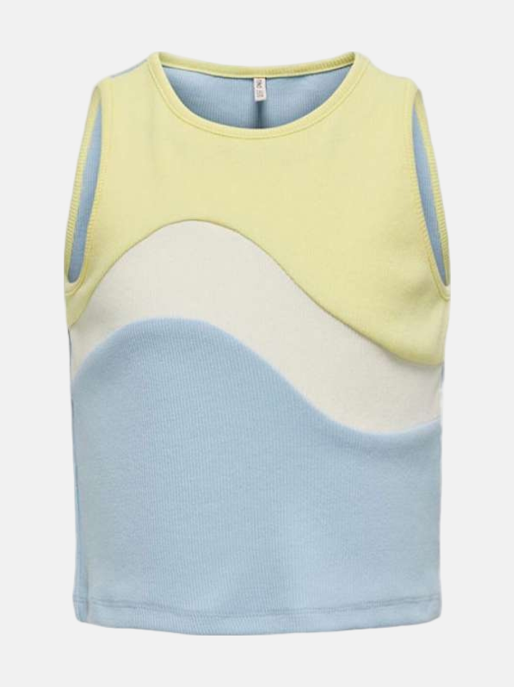 TOP ONLY KOGGRY COLOR BLOCK CLEAR SKY