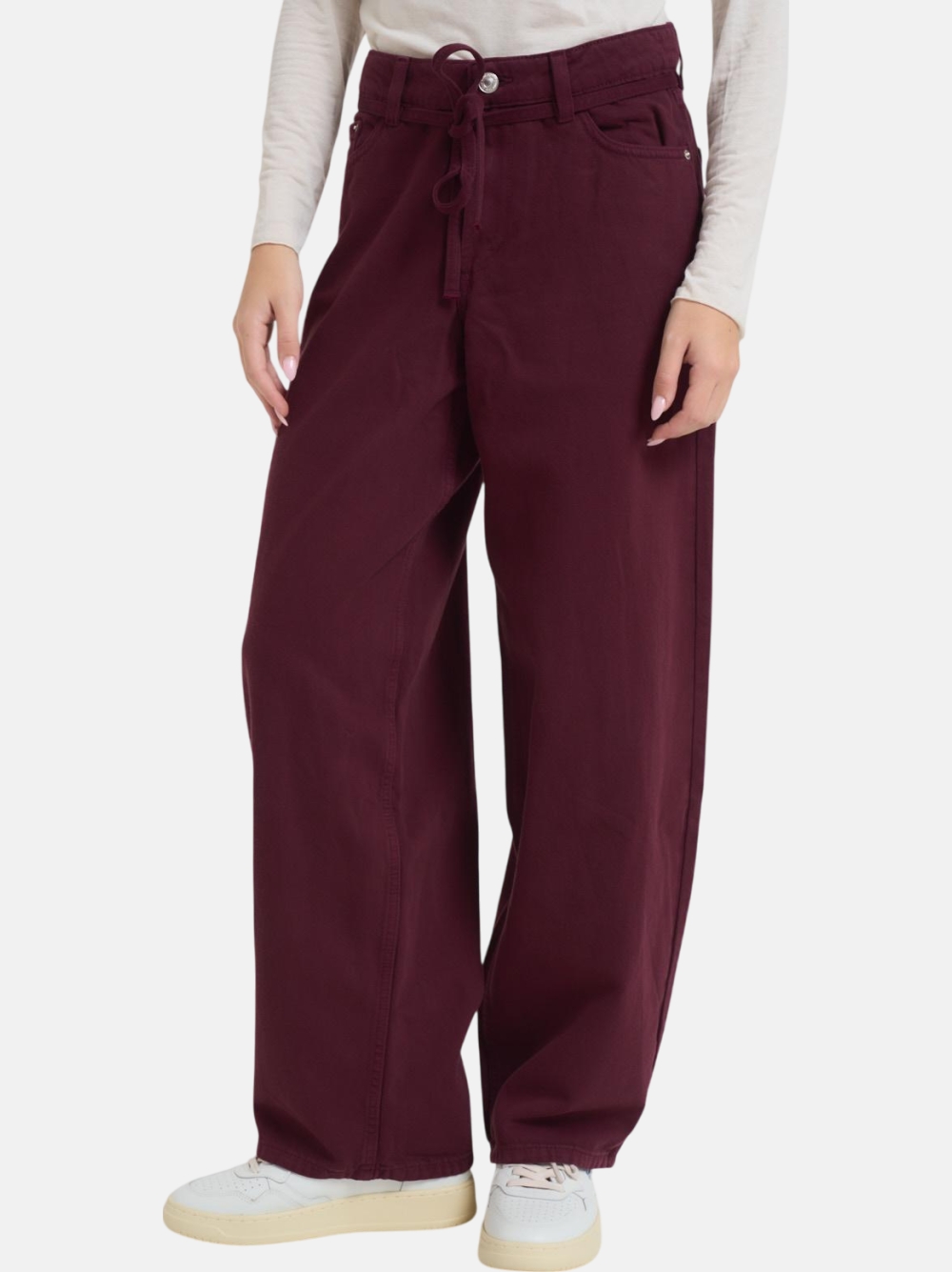 CALÇAS ONLY ONLGIANNA-MILLY MW STR BELT PANT PNT