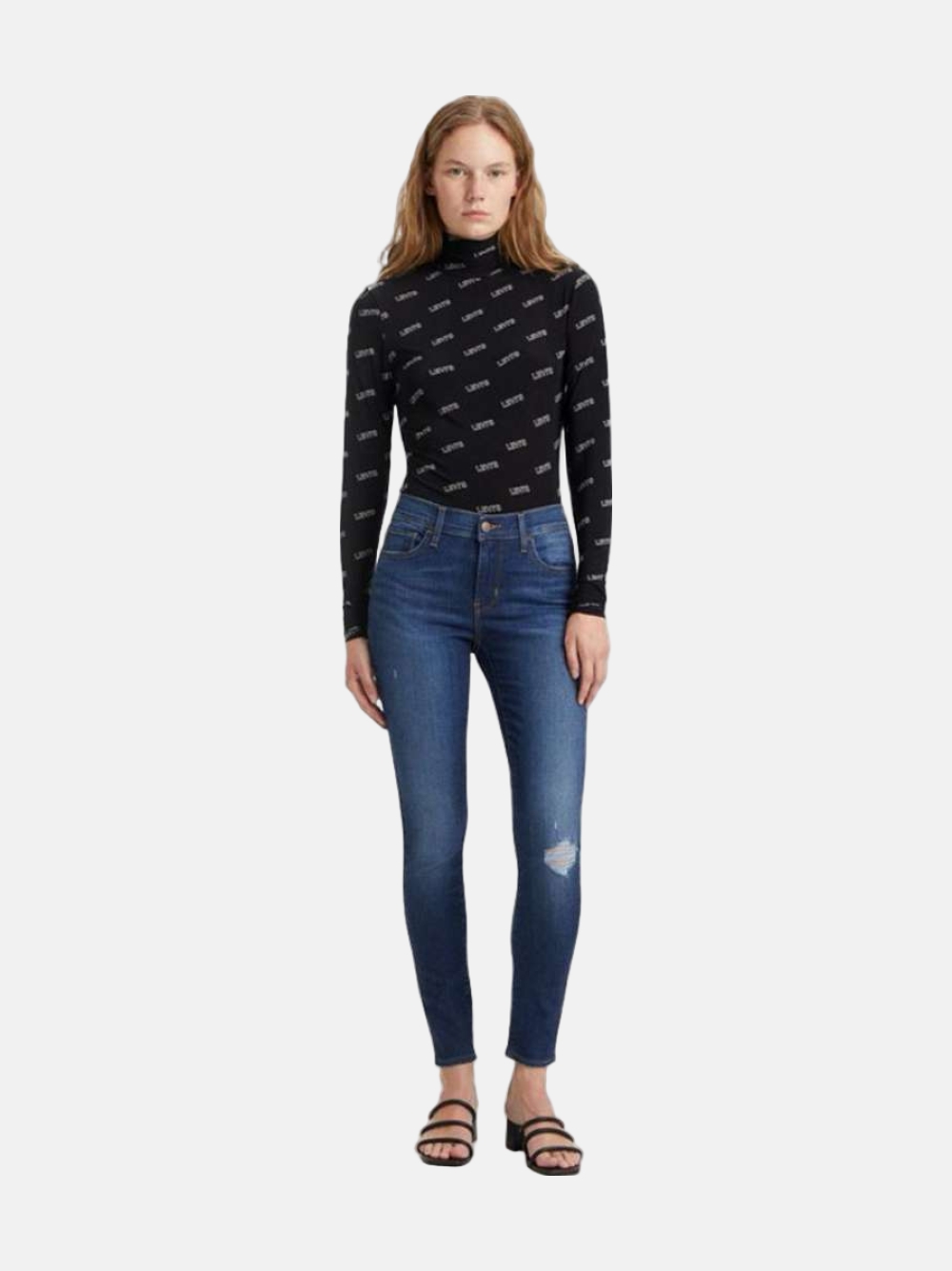 CALÇAS LEVIS 701 SUPER SKINNY DARK INDIGO