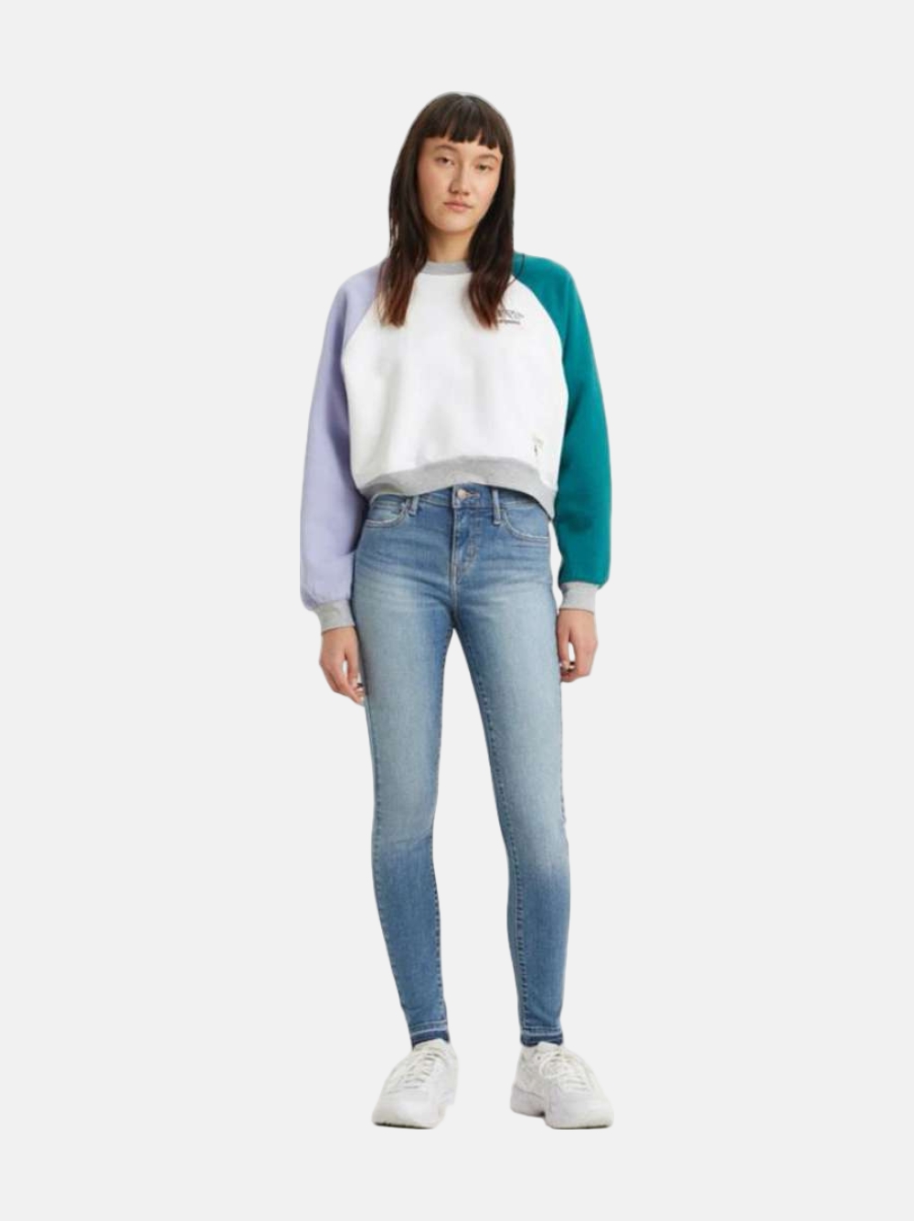 CALÇAS LEVIS 701 SUPER SKINNY MEDIUM INDIGO