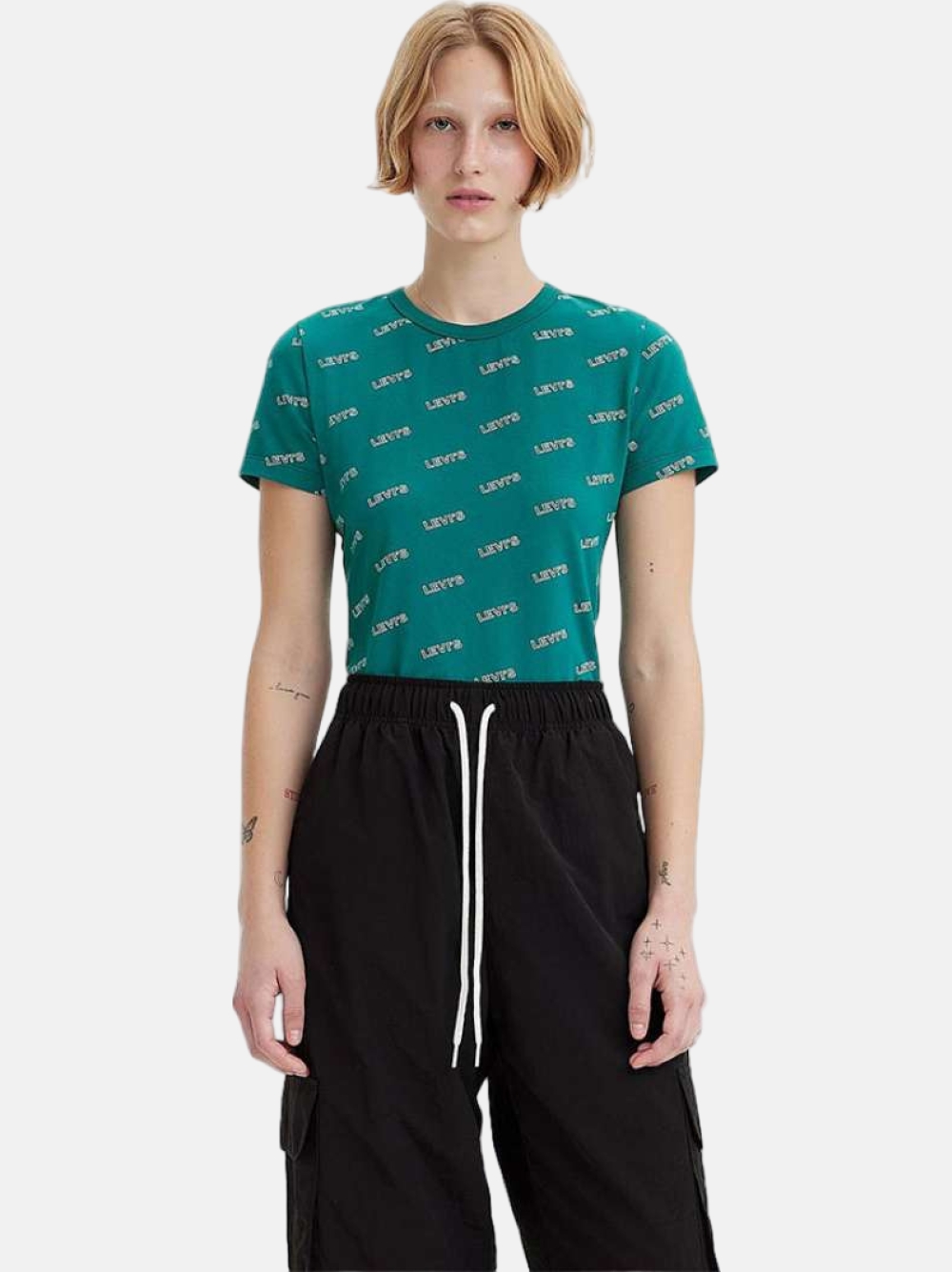 TSHIRT LEVIS GRAPHIC RICKIE GREEN