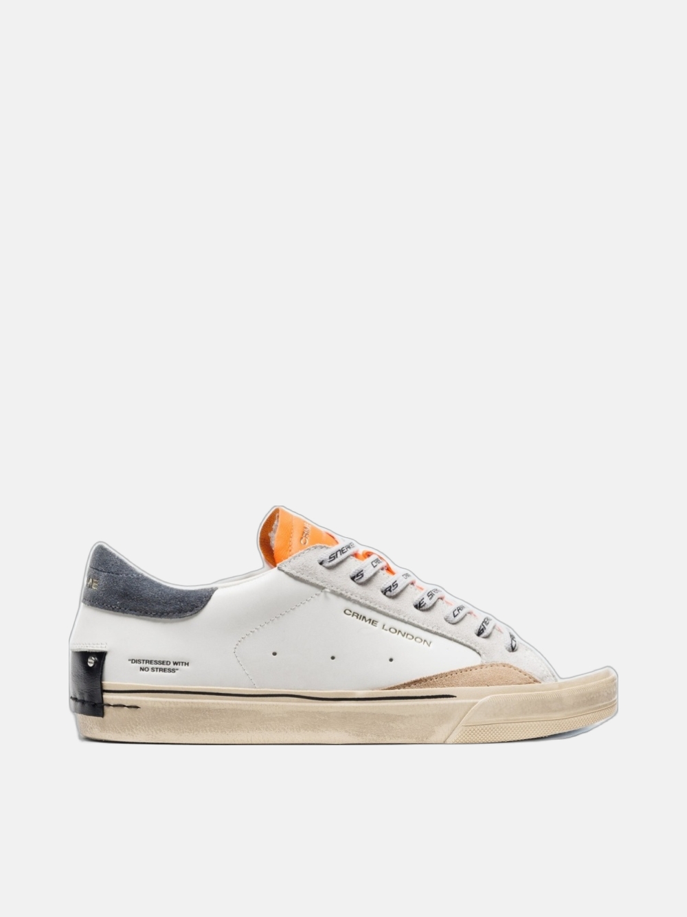CRIME LONDON DISTRESSED WHITE/GREY