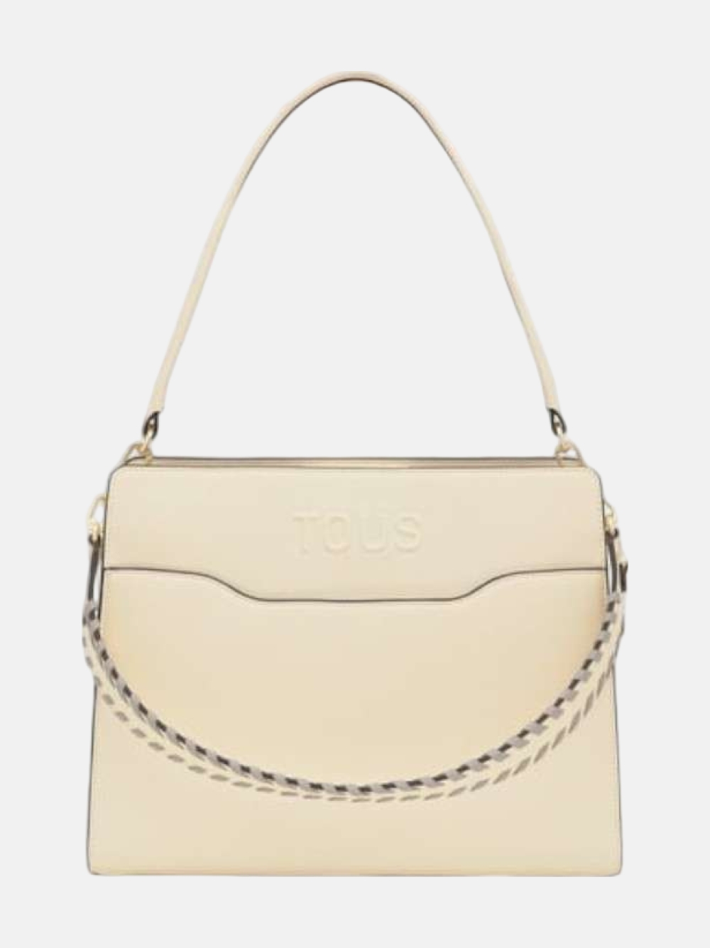 MALA TOUS SHOPPER M AUDREE SAFFIANO BEIGE