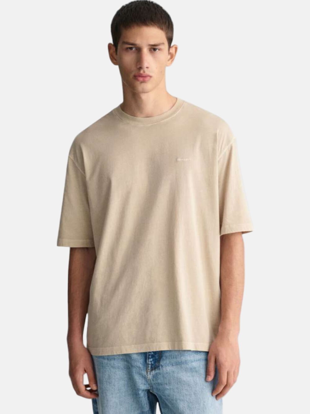 TSHIRT GANT SUNFADED IVORY WHITE