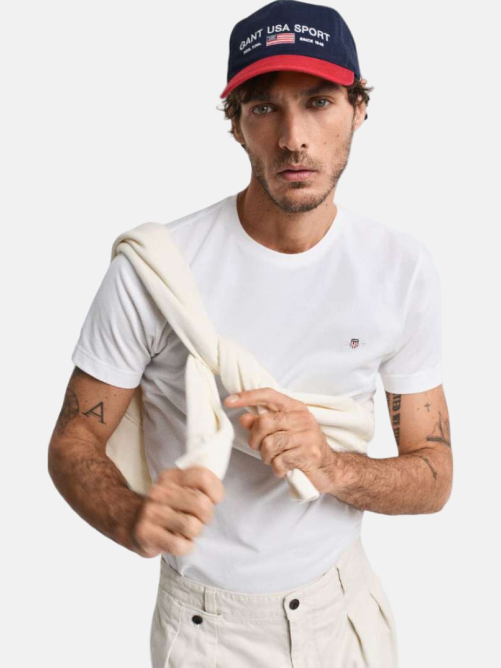 TSHIRT GANT SLIM PIQUE 113