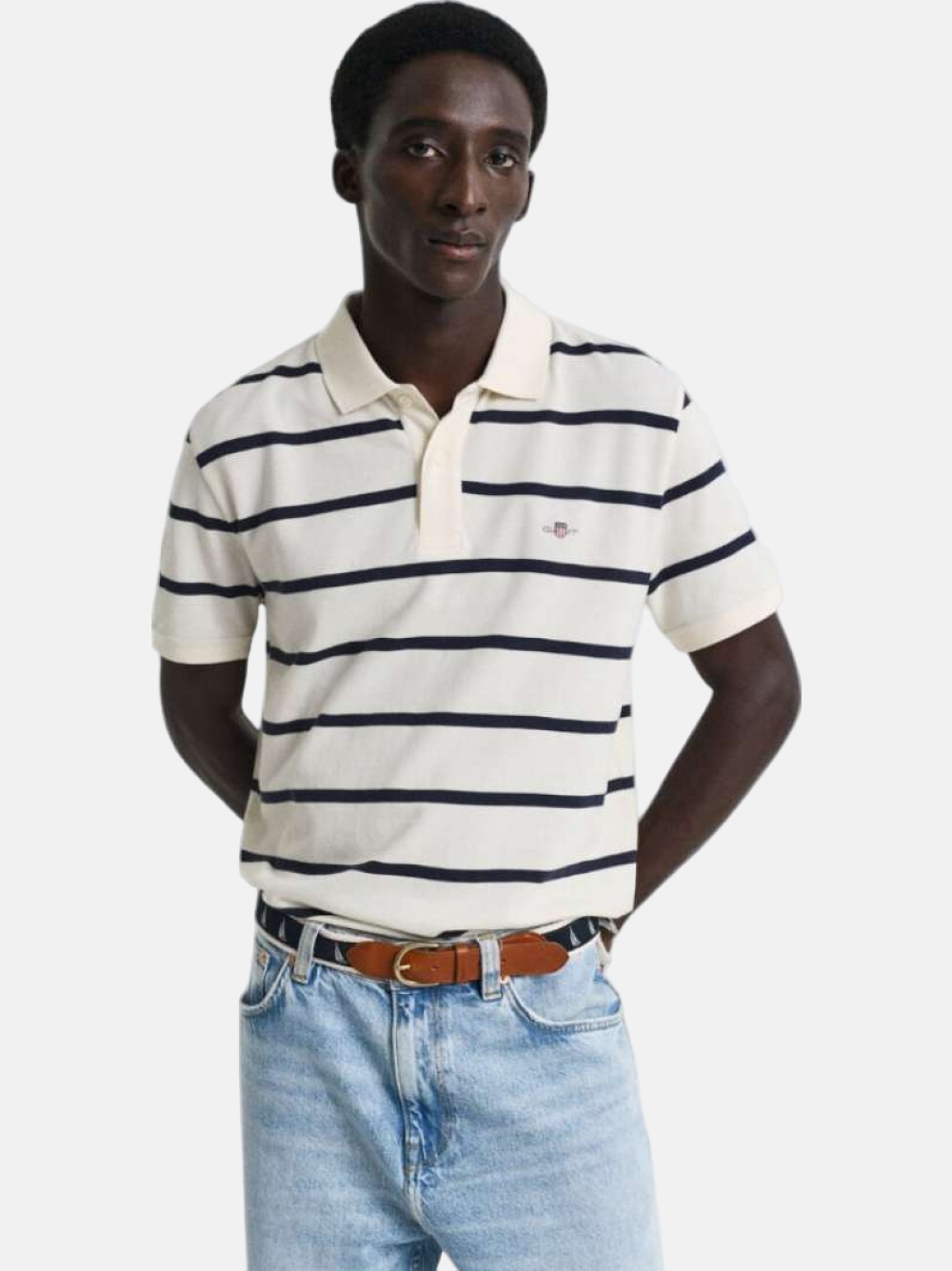 POLO GANT STRIPED 130