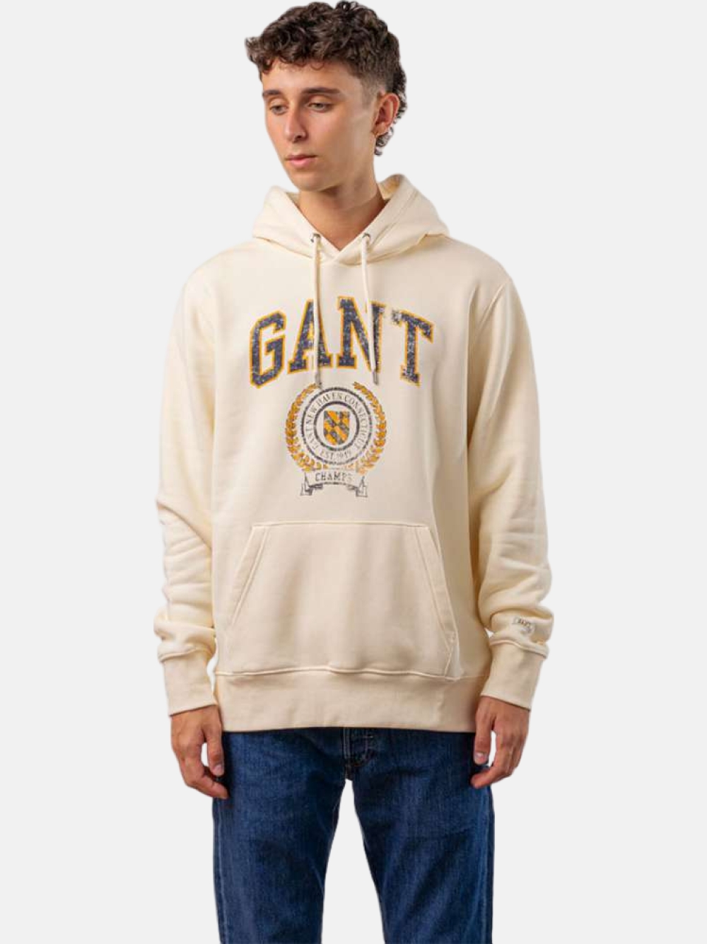 HOODIE GANT FRONT GRAPHIC 130