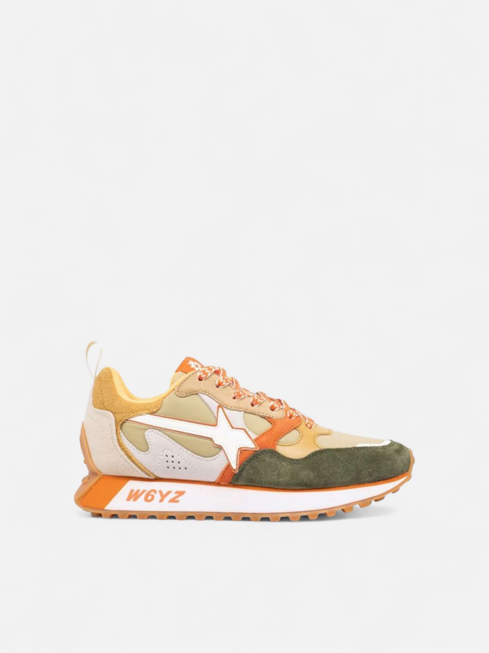 W6YZ SARAH TAUPE/FIRE/CELESTE