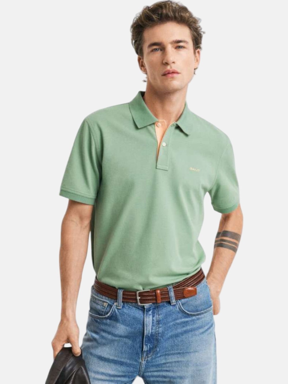 POLO GANT REG CONTRAST 362