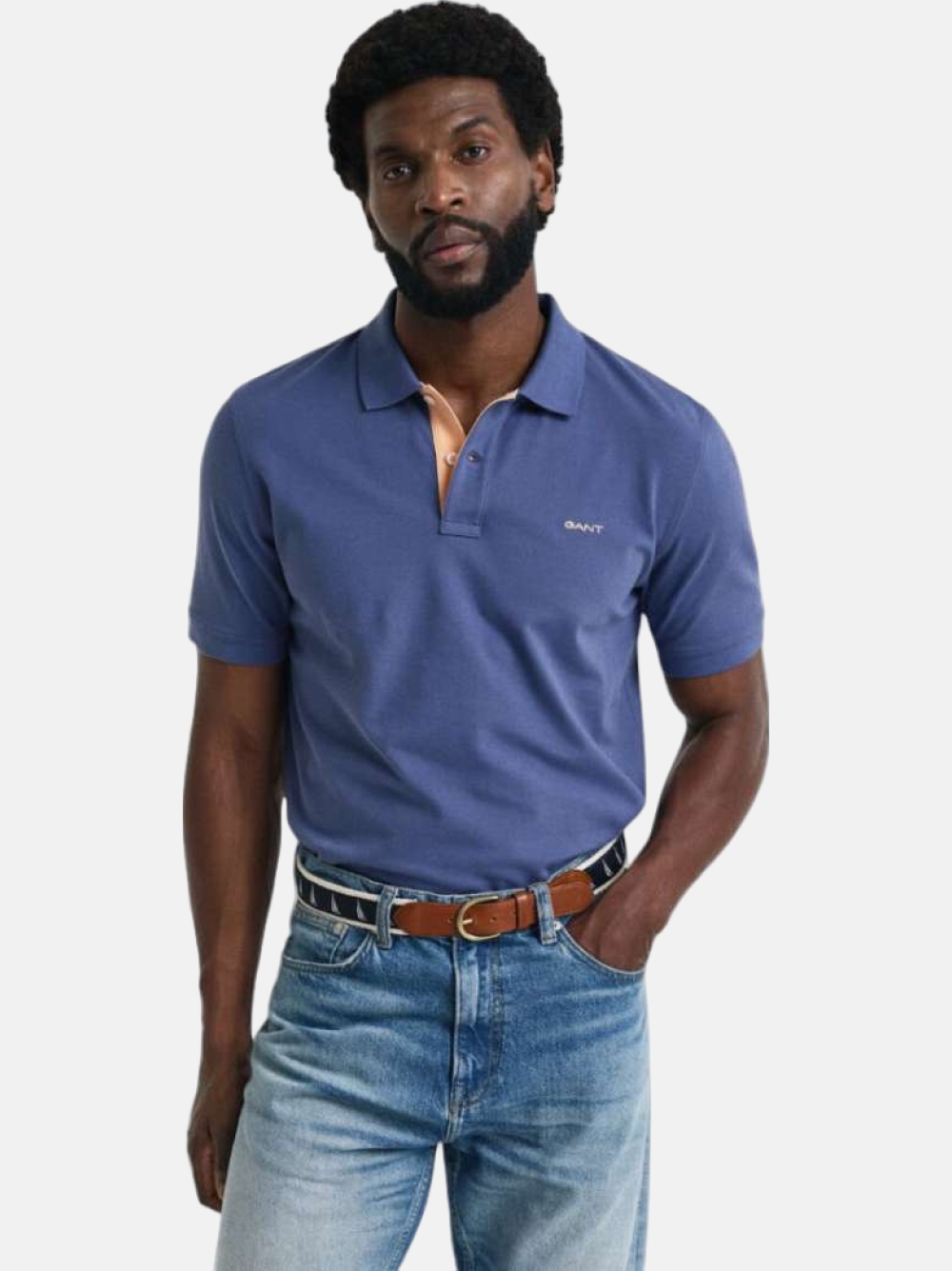 POLO GANT REG CONTRAST 401