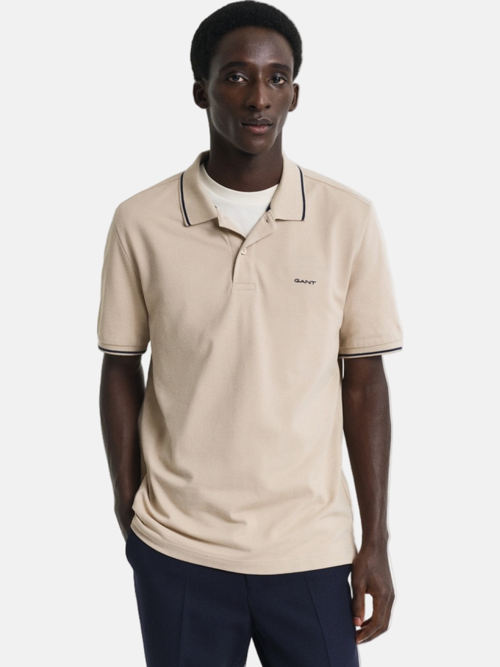 POLO GANT TIPPING PIQUE