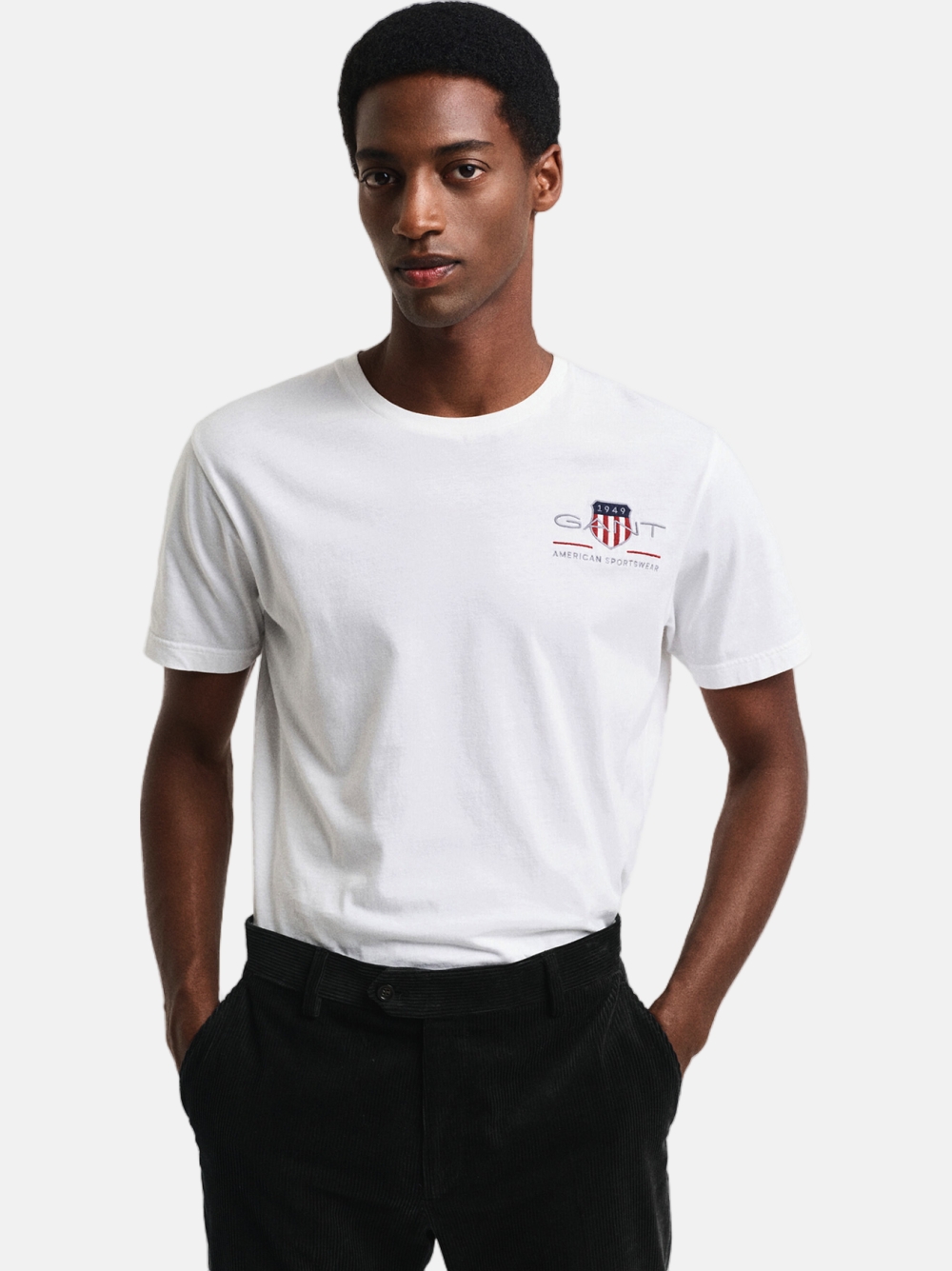 TSHIRT GANT REG ARCHIVE SHIELD EMB