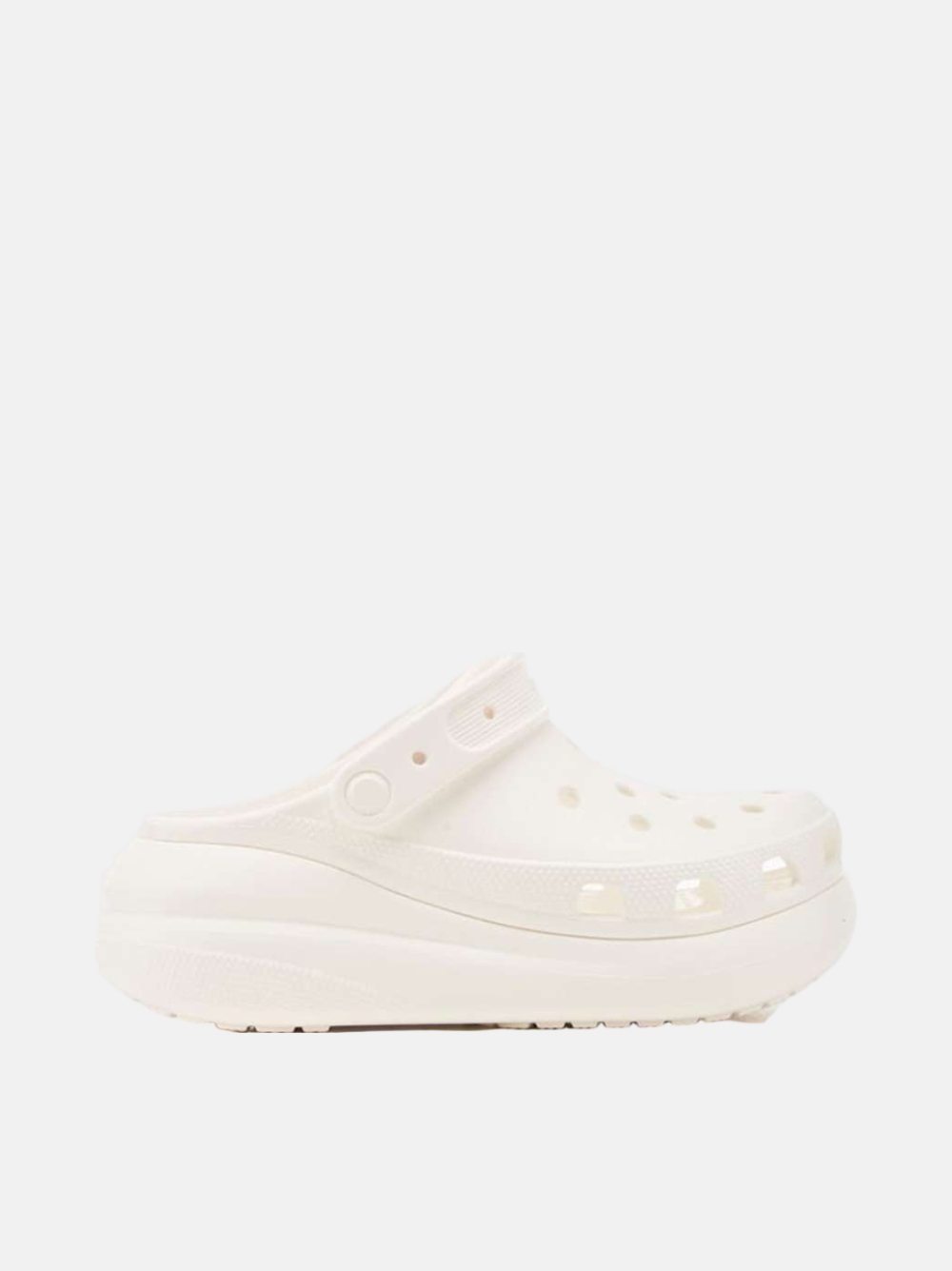 SOCAS CROCS CLASSIC CRUSH CLOG WHITE