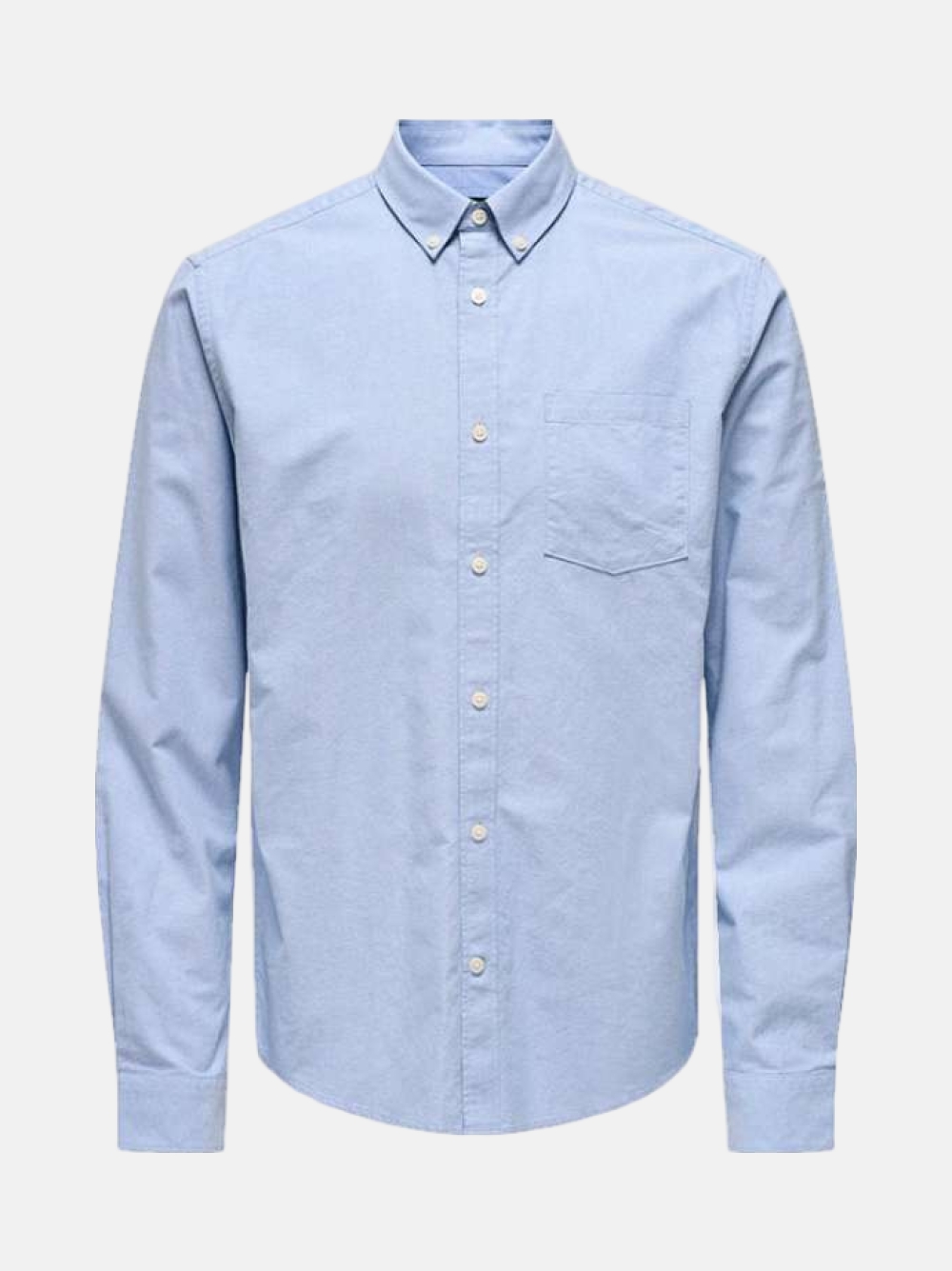 CAMISA ONLY & SONS NEIL OXFORD CASHMERE BLUE